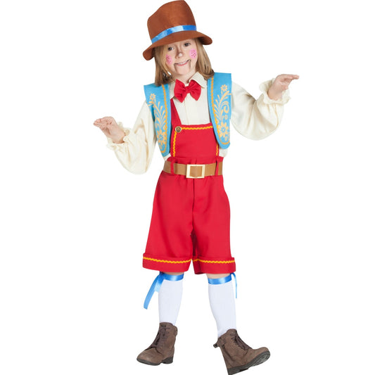 Costume Pinocchio Tutina per bambini