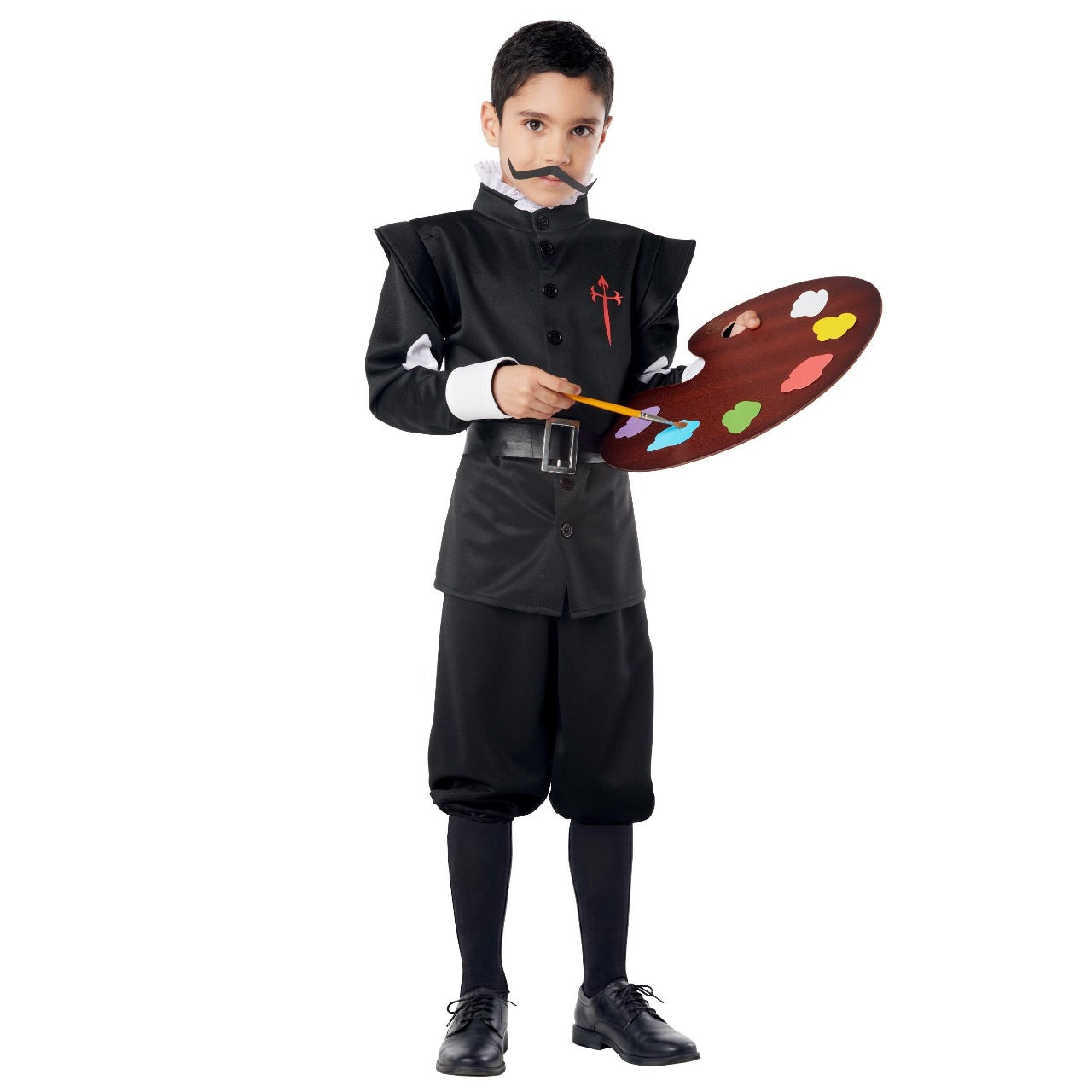 Costume da Pittore Velázquez Nero per bambino