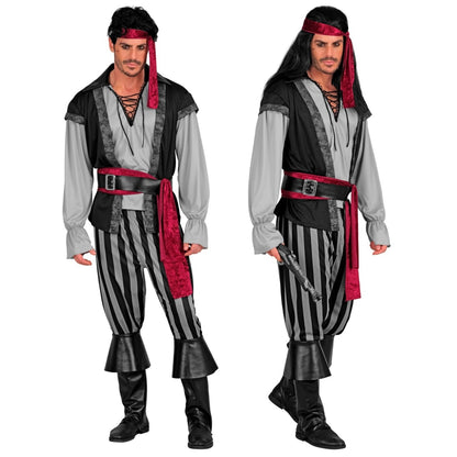Costume da Pirata Fusciacca per uomo
