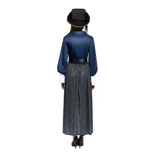 Costume da Pirata Indigo per donna