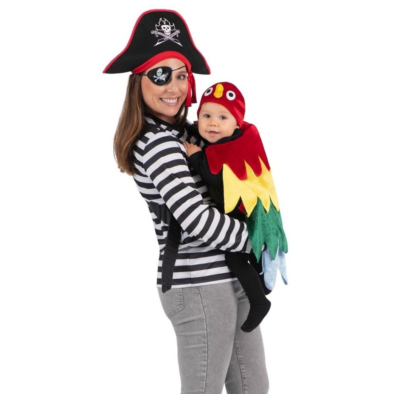 Costume da Pirata con Pappagallo per adulto