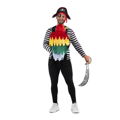 Costume da Pirata con Pappagallo per adulto