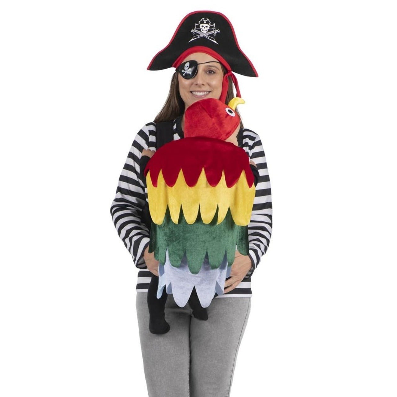 Costume da Pirata con Pappagallo per adulto