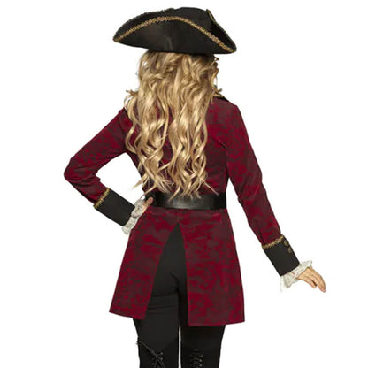 Costume da pirata di lusso per donna