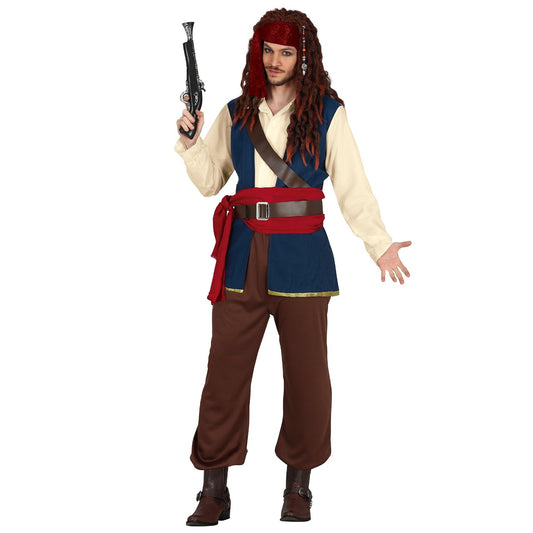 Costume da Pirata Sparrow per uomo