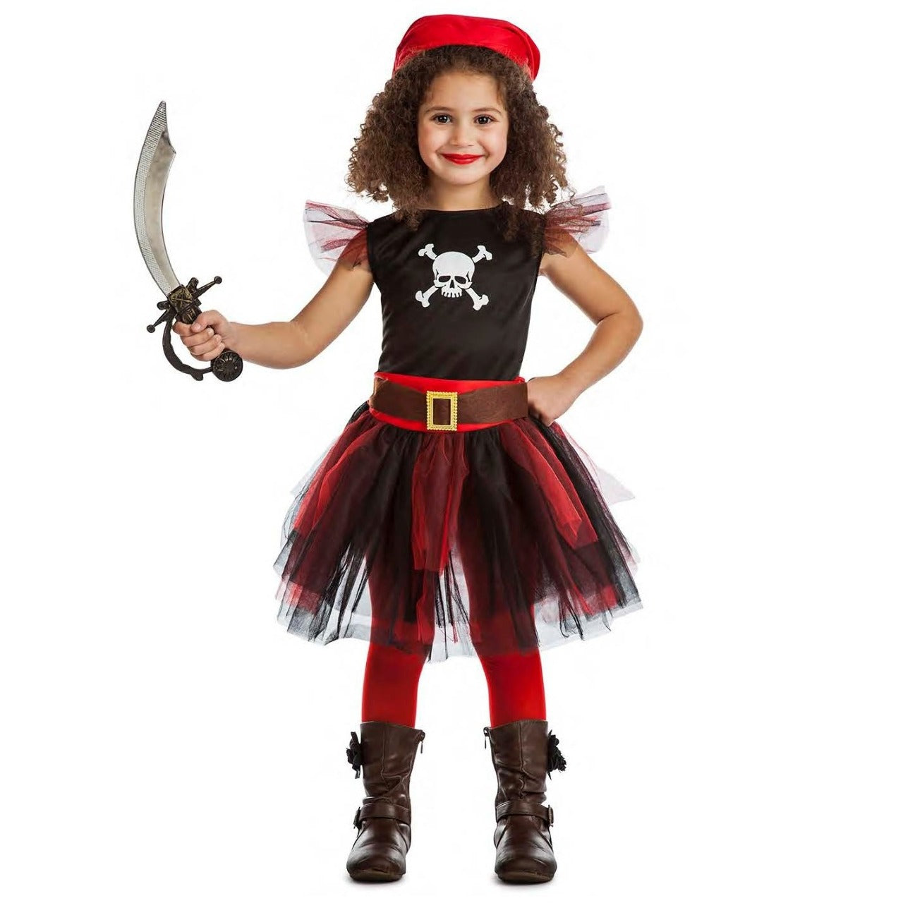 Costume da Pirata con tutù per bambina
