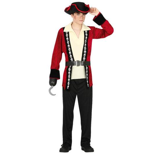 Costume da pirata Brave Skulls per adolescente