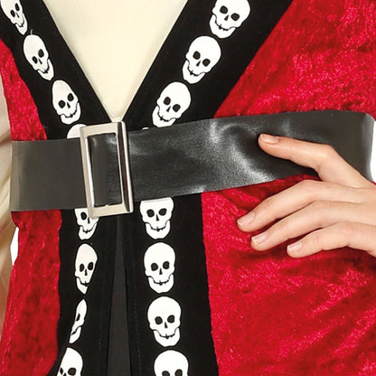 Costume da pirata Teschio coraggioso per donna