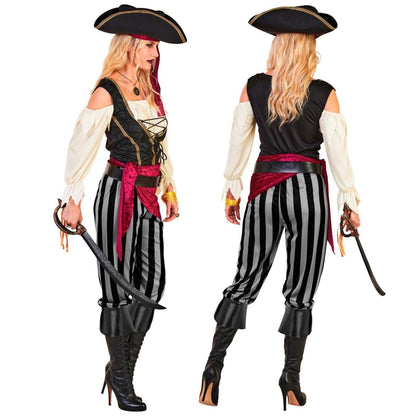 Costume da Piratessa Fusciacca per donna