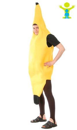 Costume da Banana Canarie per adulto