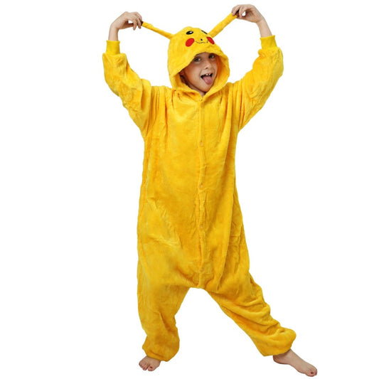Costume da Pokémon Pika-chu Giallo per bambini