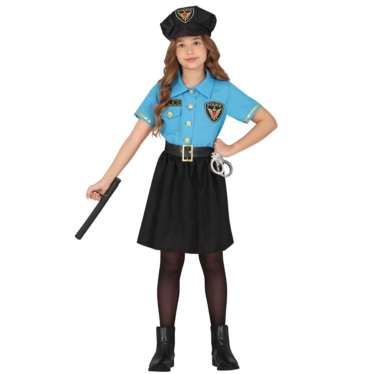 Costume ufficiale della polizia per ragazza