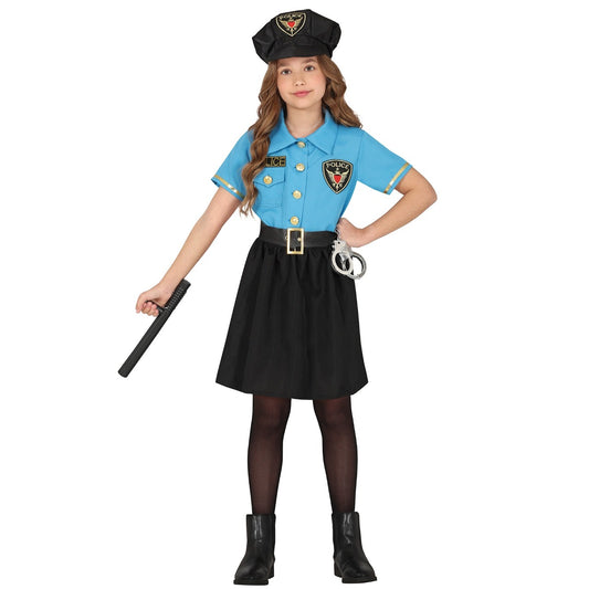 Costume ufficiale della polizia per ragazza