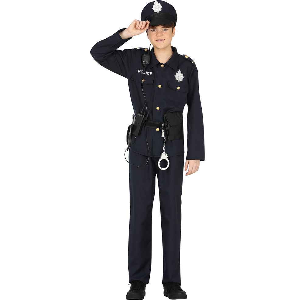 Costume da Poliziotto Uniforme per adolescente