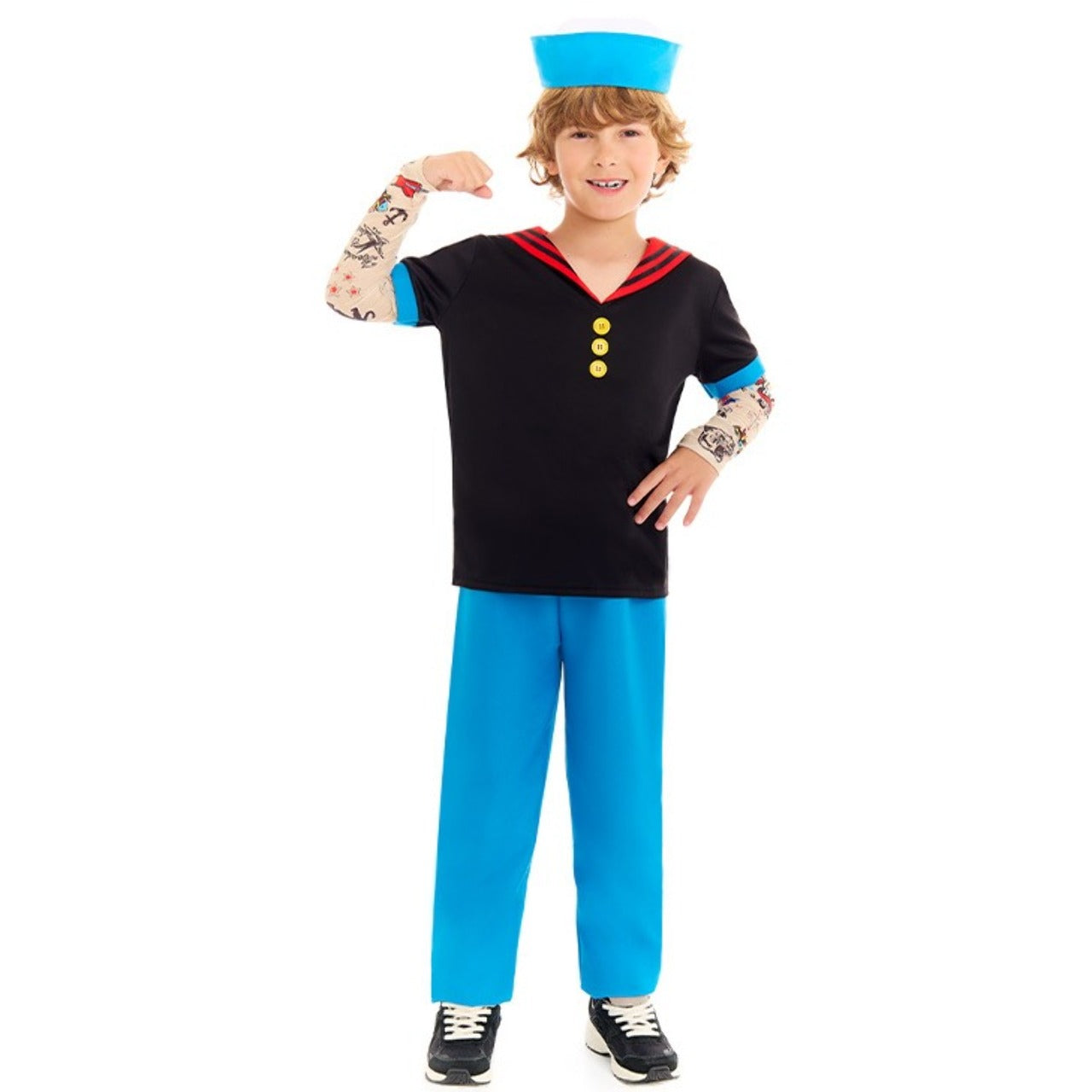 Costume da Popeye Strongman per bambino