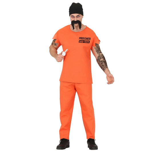 Costume da Detenuto Condannato Maturo per adulto