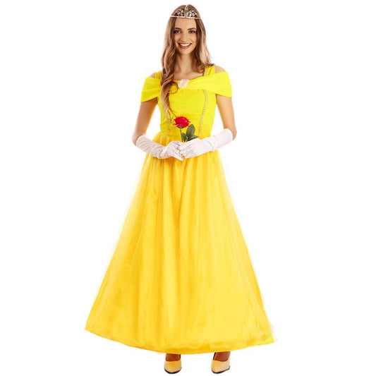 Costume da Principessa Gialla per donna