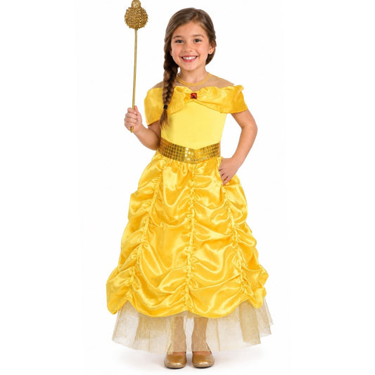 Costume da Principessa Dorata per bambina