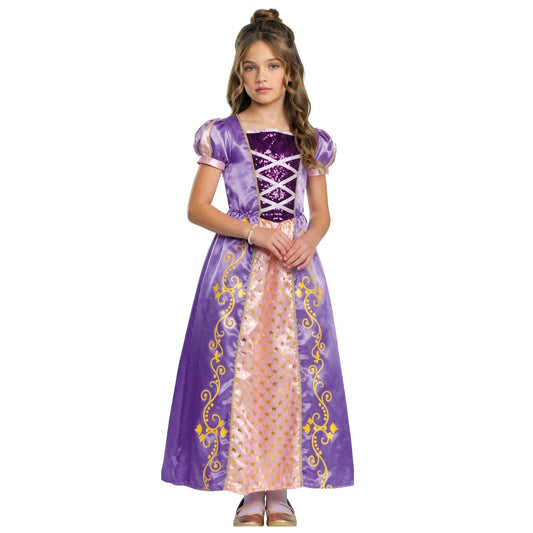 Costume da Principessa Rapunzel per bambina 