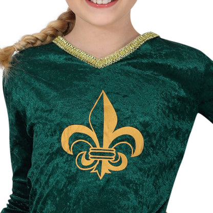 Costume da Principessa Medievale Fiona per bambina