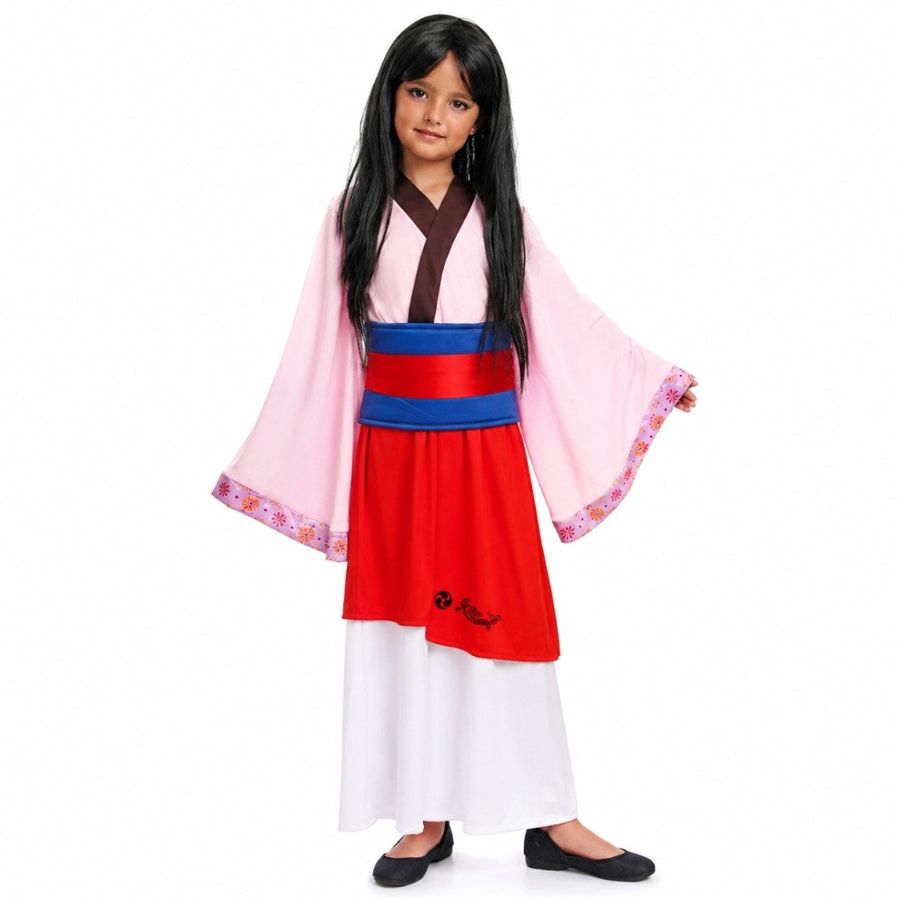 Costume da Principessa Mulan per bambina