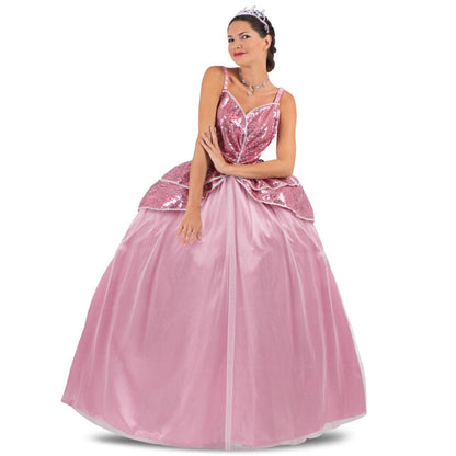 Costume da Principessa Rosa Deluxe per donna