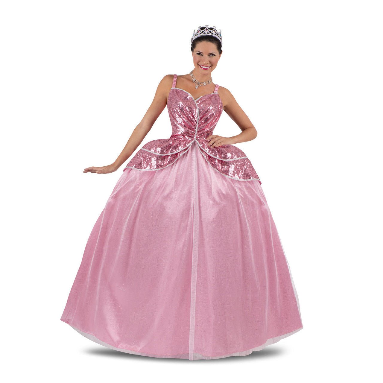 Costume da Principessa Rosa Deluxe per donna