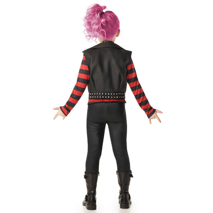 Costume da Rocker Punky a Righe per bambini