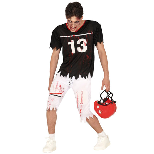 Costume da Quarterback Zombie per adolescente