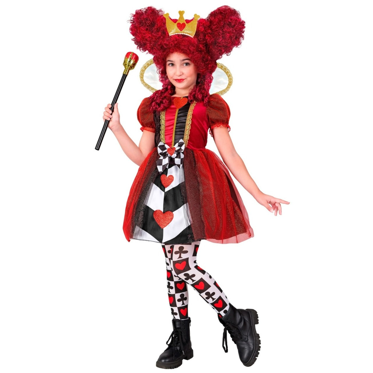 Costume di Regina di Cuori Tulle per bambina