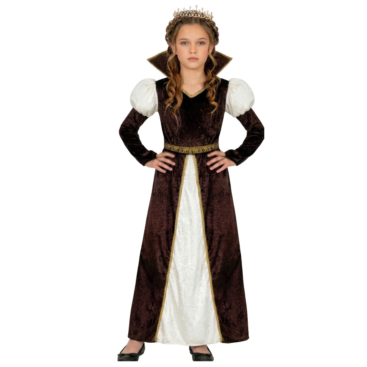 Costume da Regina Medievale Alejandra per donna