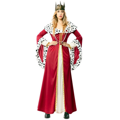 Costume da Regina Medievale deluxe per donna