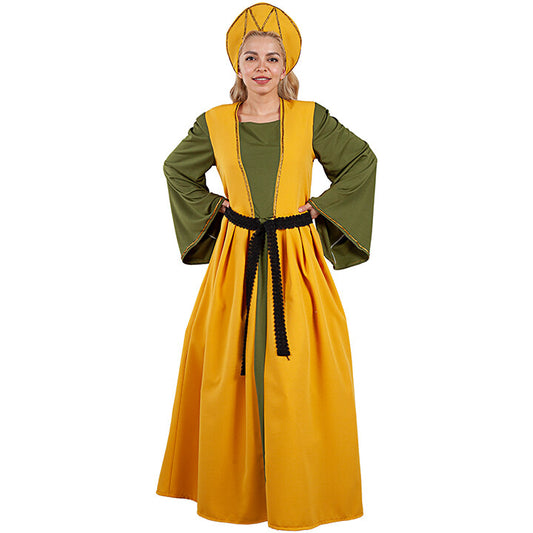 Costume da regina Ginevra medievale per donna