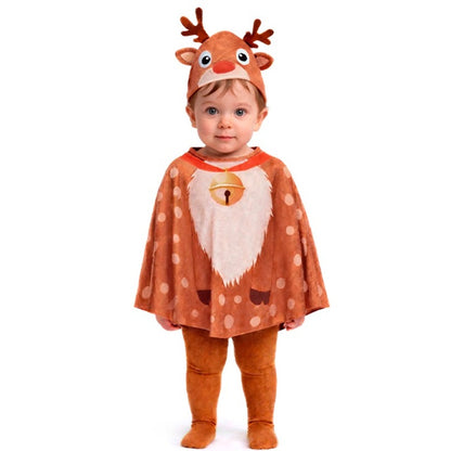 Costume da Renna Poncho per bebè