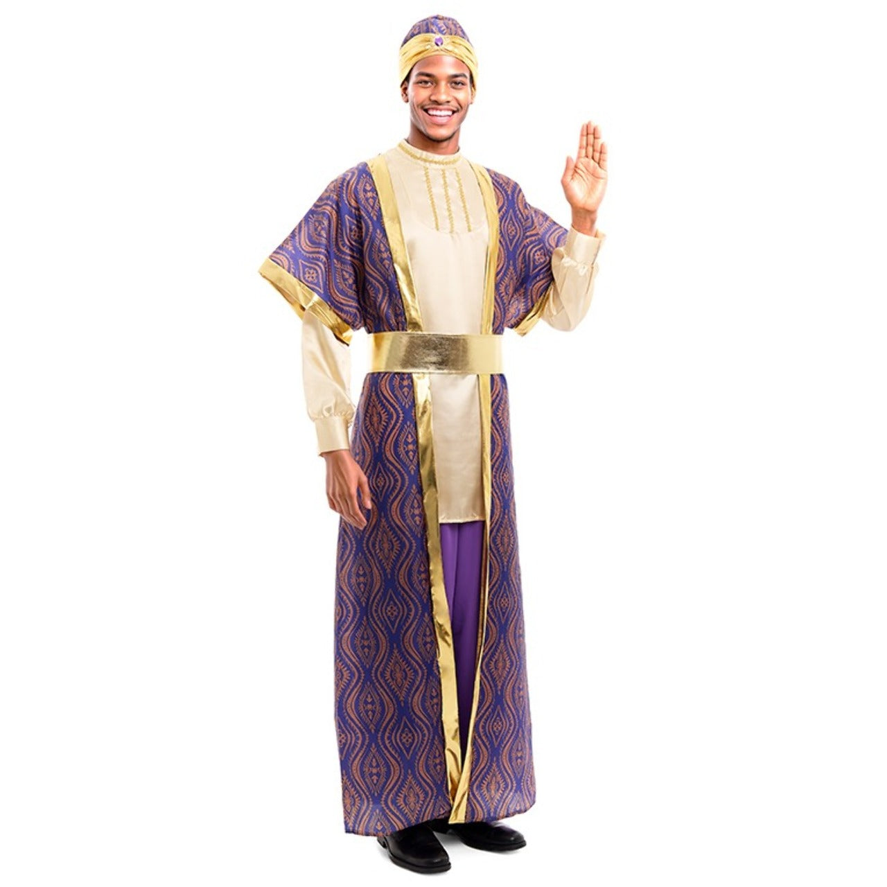 Costume da Re Mago Baldassarre Base per adulti 