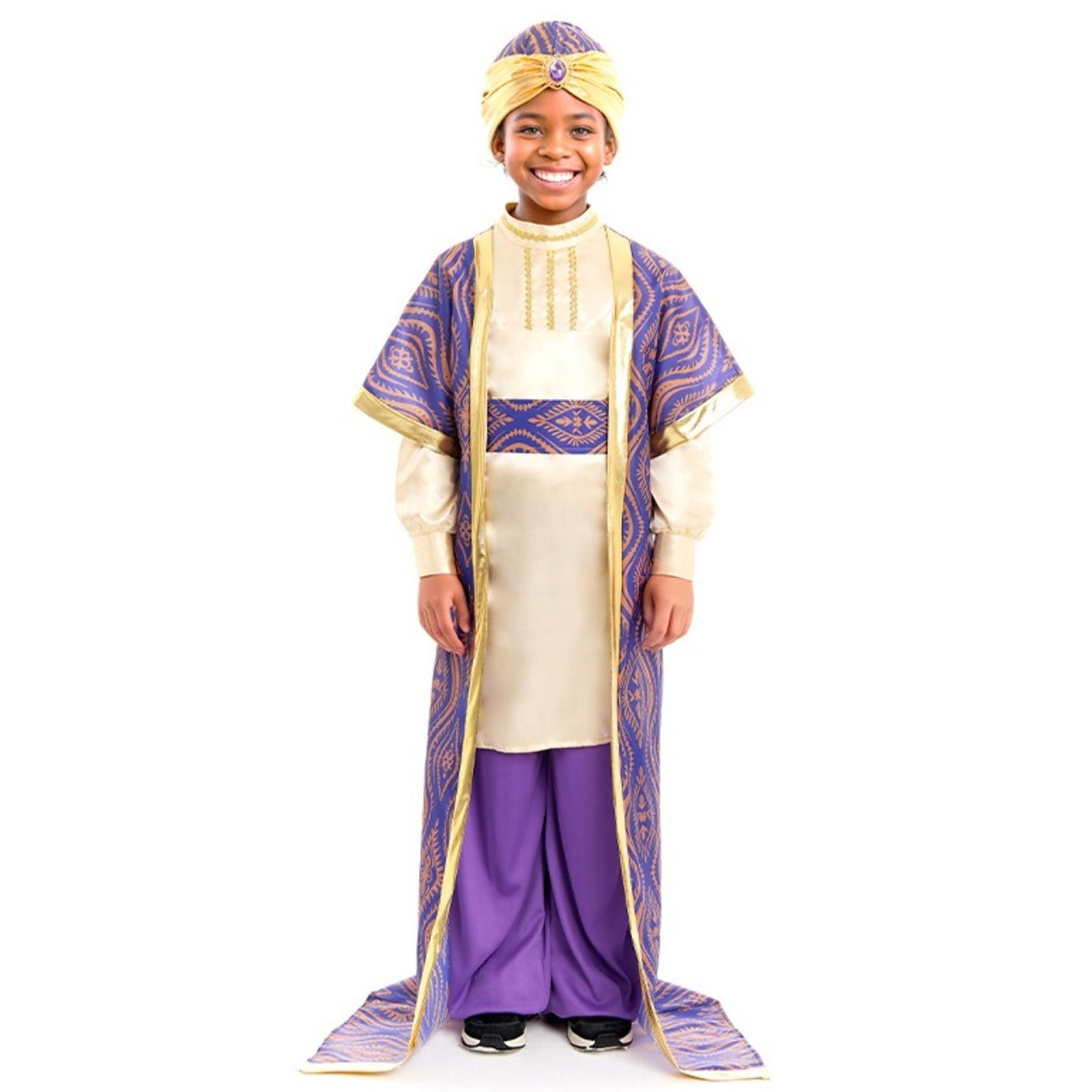 Costume da Re Magio Baldassarre Base per bambini