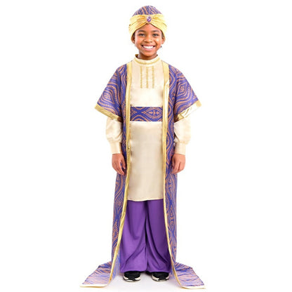 Costume da Re Magio Baldassarre Base per bambini