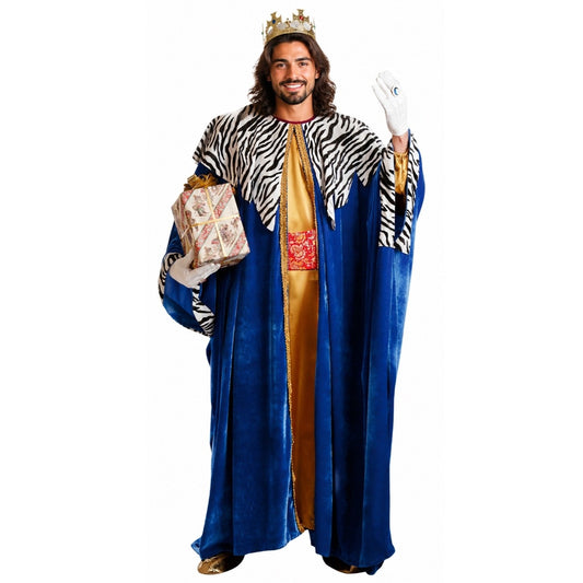 Costume da Re Magio Melchiorre Zebra adulto