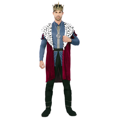 Costume da Re medievale Deluxe per uomo