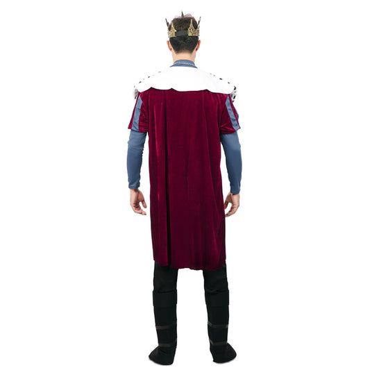 Costume da Re medievale Deluxe per uomo