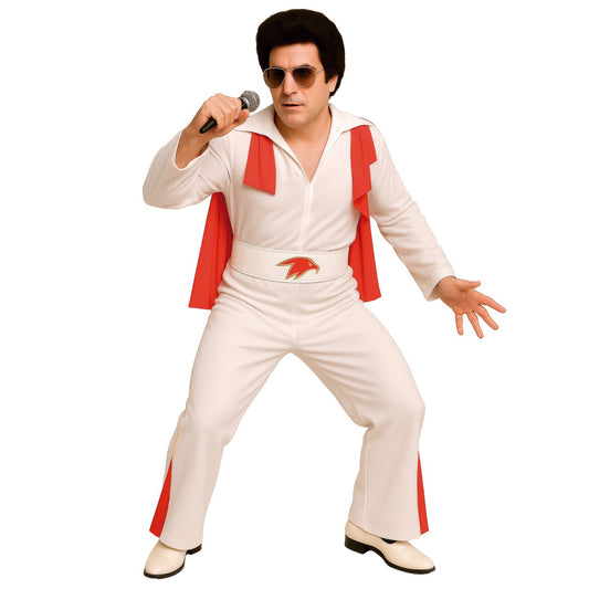 Costume da Re del Rock Mantello per uomo