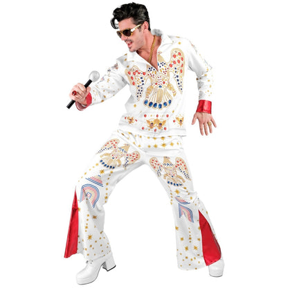 Costume da Re del Rock Deluxe per uomo