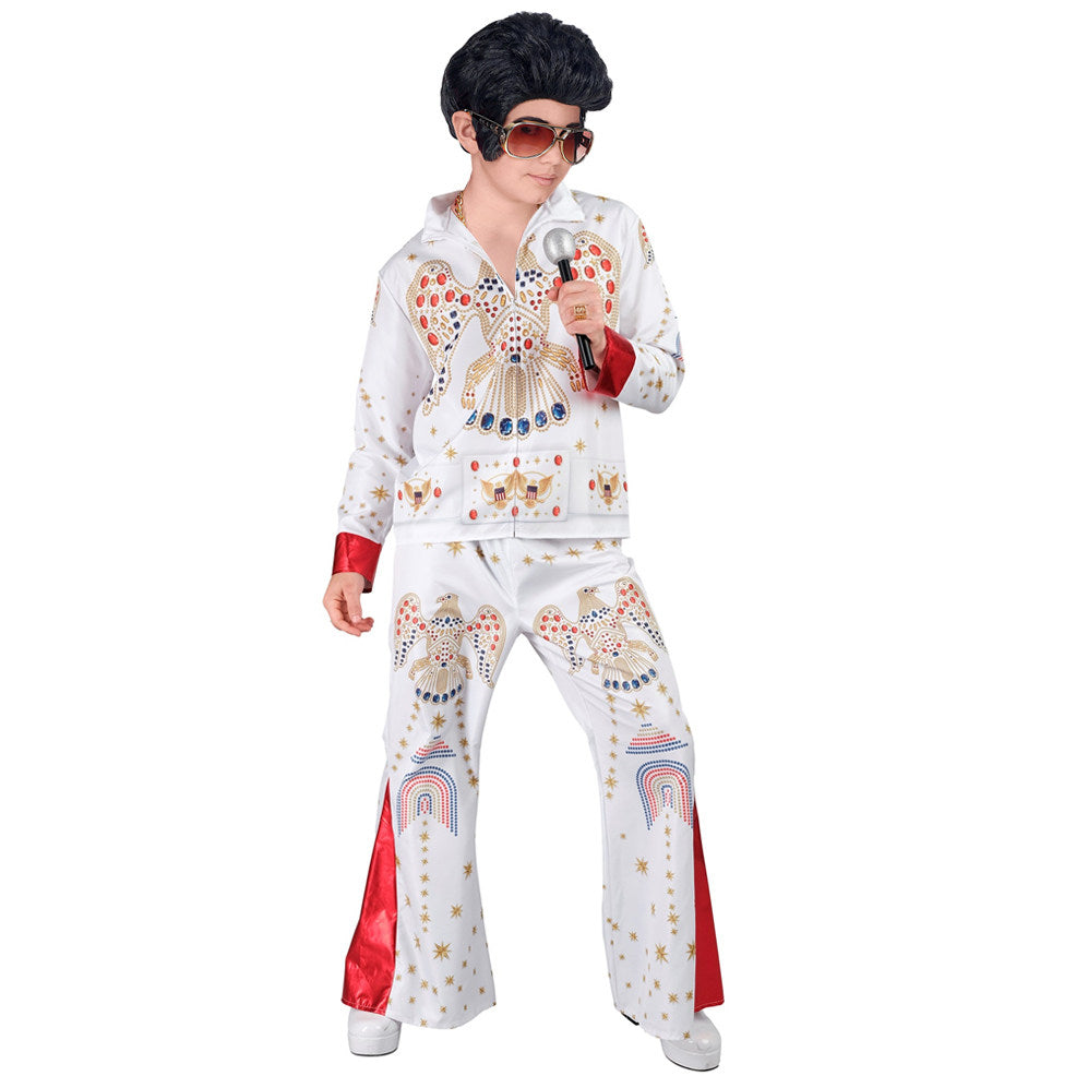 Costume da Re del Rock Deluxe per bambino