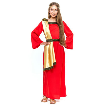 Costume da Romana Rosso Elegante per donna
