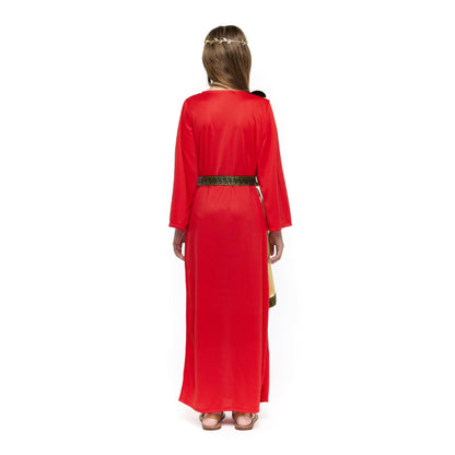Costume da Romana Rosso Elegante per donna