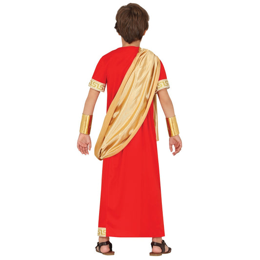 Costume rosso romano per bambini