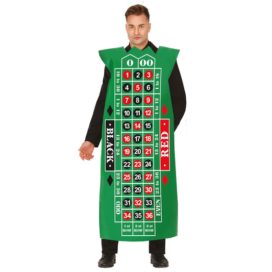 Costume da Roulette Casinò per adulto