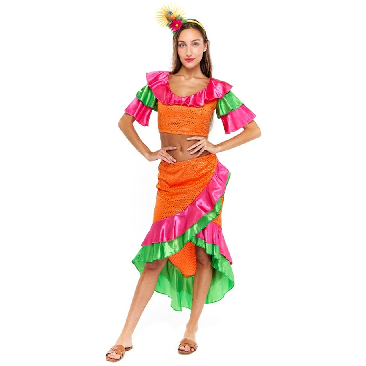 Costume da Rumbera Samba per donna
