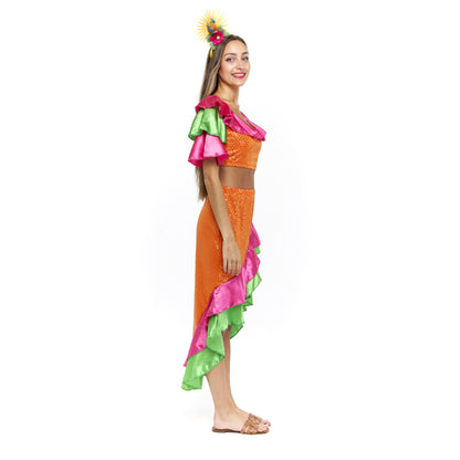 Costume da Rumbera Samba per donna