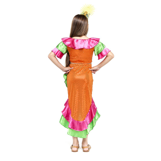 Costume da Rumbera Samba per bambina